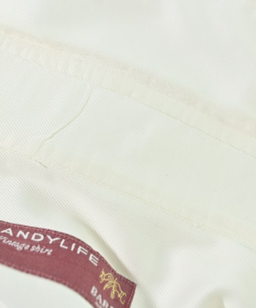BARBA DANDYLIFE（バルバダンディライフ）カジュアルシャツ 白 サイズ:39(M位) メンズ/2200682638029