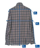 BARBA DANDYLIFE（バルバダンディライフ）カジュアルシャツ 赤 サイズ:41(XL位) メンズ/2200680658104