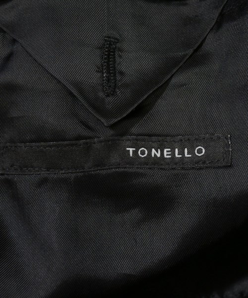 TONELLO（トネッロ）テーラードジャケット 黒 サイズ:48(L位) メンズ/2200724254040