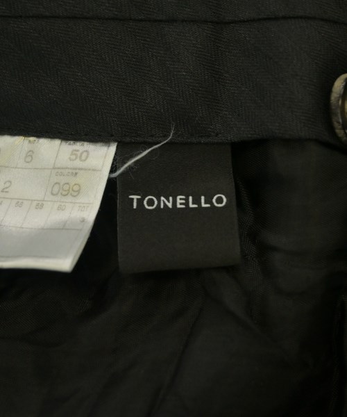 TONELLO（トネッロ）スラックス 黒 サイズ:50(XL位) メンズ/2200680658043