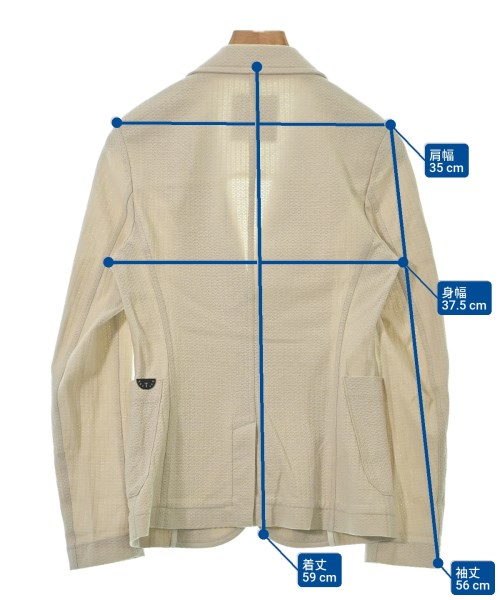 T-jacket（ティージャケット）テーラードジャケット ベージュ サイズ:XS レディース/2200611391100