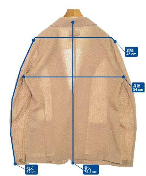 T-jacket（ティージャケット）カジュアルジャケット ベージュ サイズ:XL メンズ/2200618905072