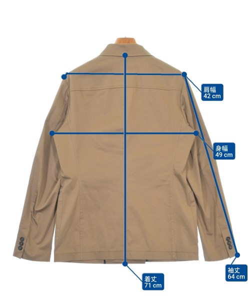 T-jacket（ティージャケット）ジャケット 茶 サイズ:S メンズ/2200619388195