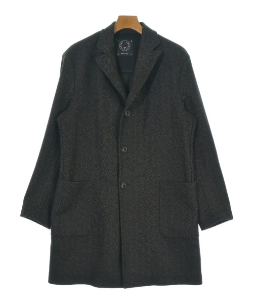 T-jacket(ティージャケット)チェスターコート 茶 サイズ:L/2200670680016