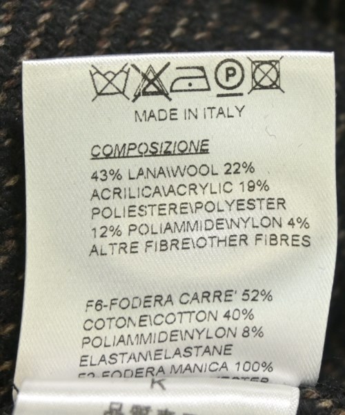 T-jacket（ティージャケット）チェスターコート 茶 サイズ:L メンズ/2200670680016