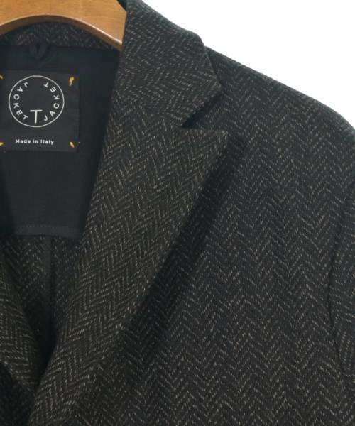 T-jacket（ティージャケット）チェスターコート 茶 サイズ:L メンズ/2200670680016