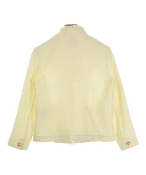 T-jacket（ティージャケット）ノーカラージャケット 白 サイズ:XS レディース/2200655327042