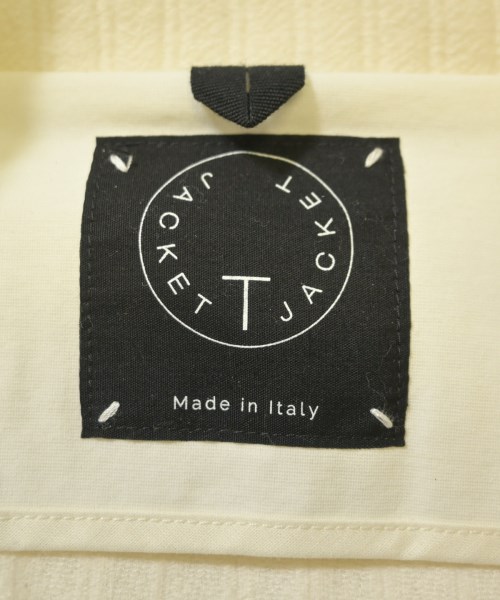 T-jacket（ティージャケット）ノーカラージャケット 白 サイズ:XS レディース/2200655327042