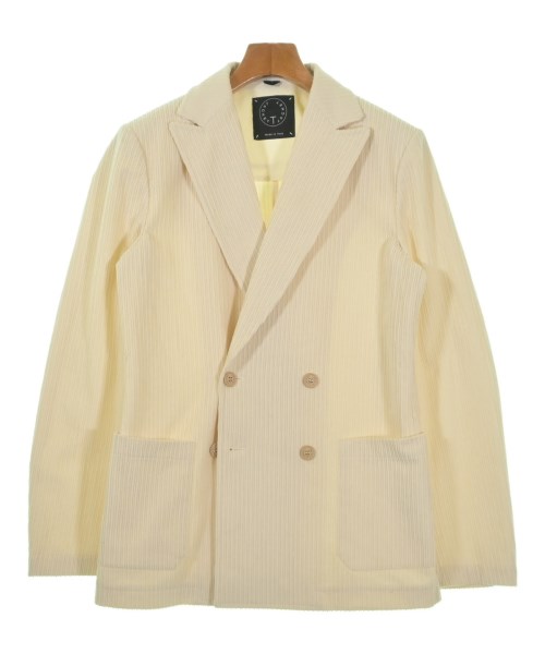 T-jacket(ティージャケット)カジュアルジャケット 白 サイズ:XS/2200669143058