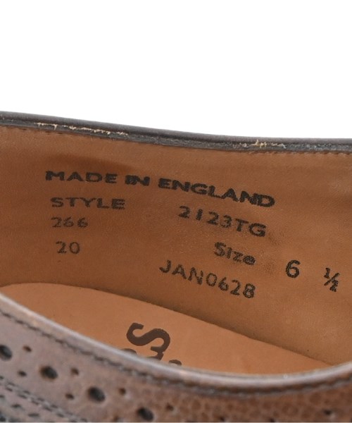 SANDERS（サンダース）ビジネス・ドレスシューズ 茶 サイズ:UK6 1/2(25cm位) メンズ/2200645514124