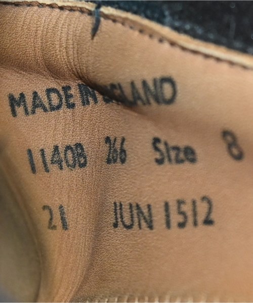 SANDERS（サンダース）ブーツ 黒 サイズ:UK8(26.5cm位) メンズ/2200665668036