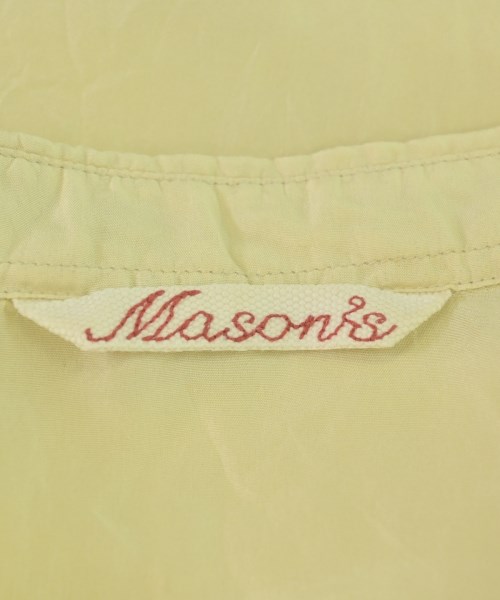 MASON'S（メイソンズ）ブラウス 黄 サイズ:38(S位) レディース/2200717899043