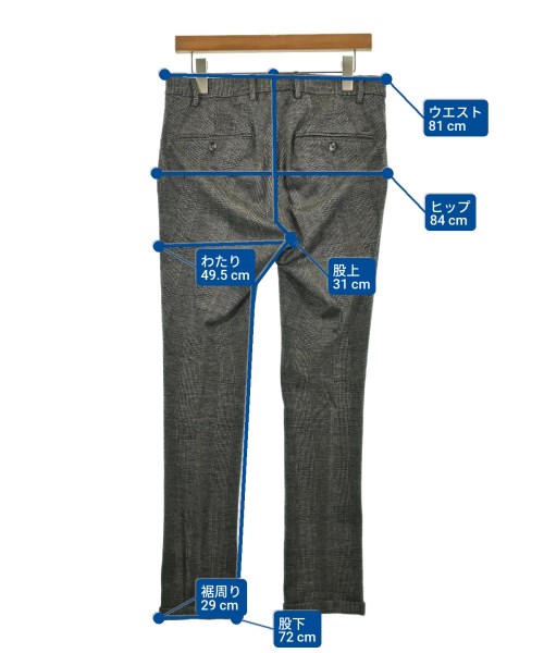 MASON'S（メイソンズ）スラックス グレー サイズ:48(L位) メンズ/2200649128082