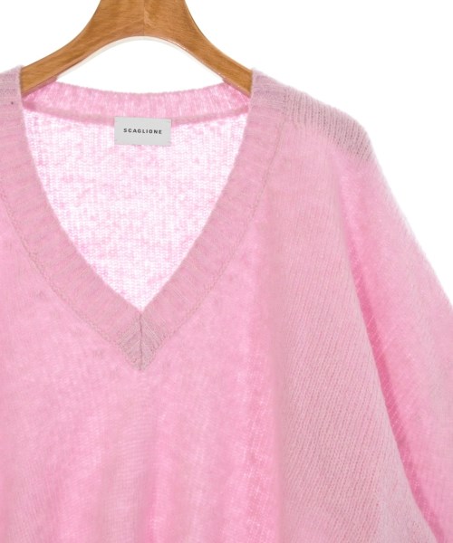 SCAGLIONE（スカリオーネ）ニット・セーター ピンク サイズ:F レディース/2200660773049
