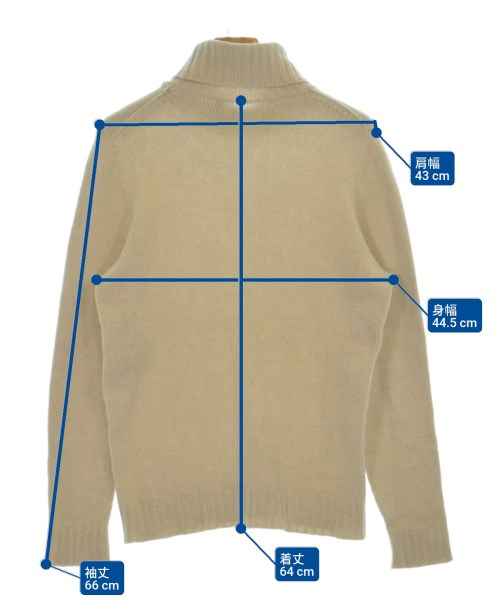 SCAGLIONE（スカリオーネ）ニット・セーター ベージュ サイズ:M メンズ/2200651356091