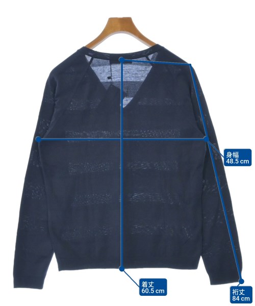 FABRIZIO DEL CARLO（ファブリツィオデカルロ）ニット・セーター 紺 サイズ:S メンズ/2200640521158