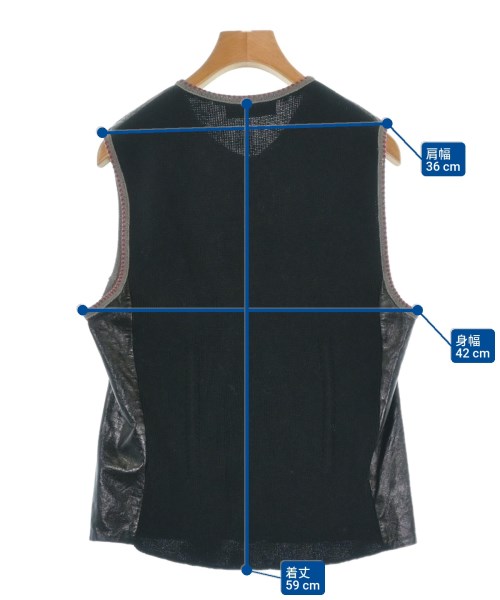 FABRIZIO DEL CARLO（ファブリツィオデカルロ）その他 黒 サイズ:S レディース/2200651509091