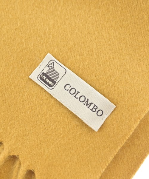 COLOMBO（コロンボ）マフラー 黄 サイズ:- メンズ/2200702715075