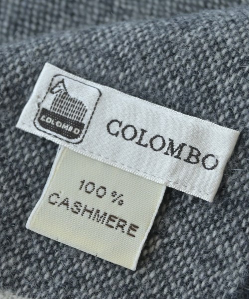 COLOMBO（コロンボ）マフラー グレー サイズ:- メンズ/2200677170152