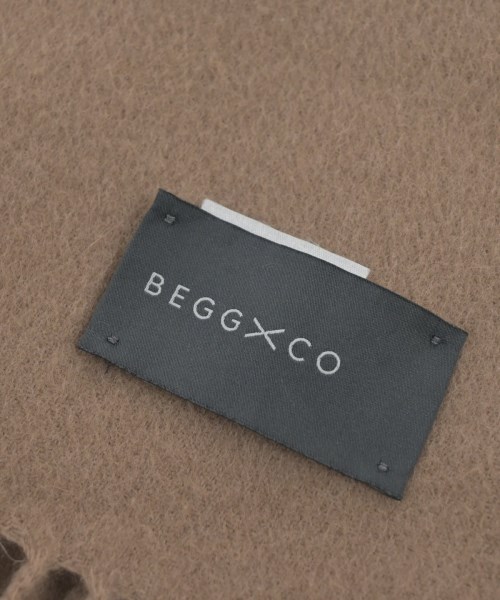 BEGG & CO（ベグ　アンド　コー）マフラー 茶 サイズ:- メンズ/2200634746048