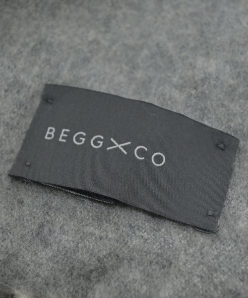 BEGG & CO（ベグ　アンド　コー）ストール グレー サイズ:- レディース/2200610962042