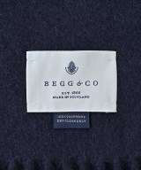 BEGG & CO（ベグ　アンド　コー）ストール 紺 サイズ:- レディース/2200674714410