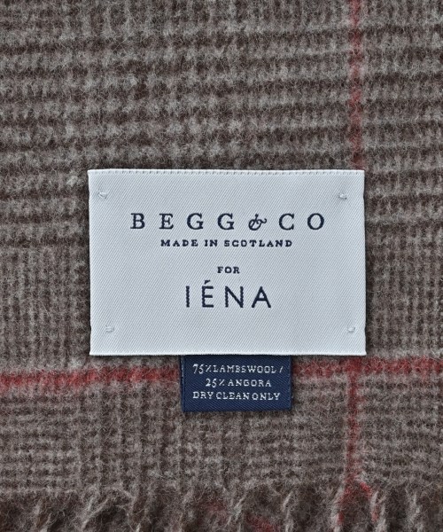 BEGG & CO（ベグ　アンド　コー）マフラー 茶 サイズ:- レディース/2200687976119