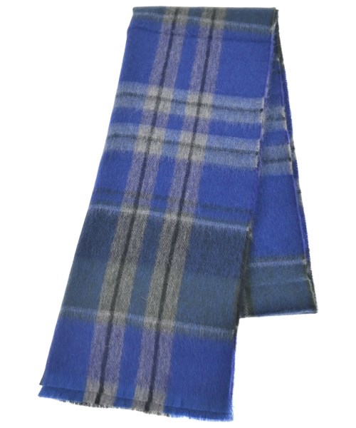 BEGG & CO(ベグ　アンド　コー)マフラー 紺 サイズ:-/2200642210319