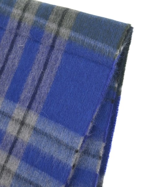 BEGG & CO（ベグ　アンド　コー）マフラー 紺 サイズ:- メンズ/2200642210319