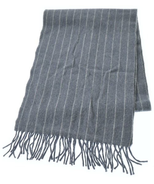 BEGG & CO(ベグ　アンド　コー)マフラー グレー サイズ:-/2200649101115