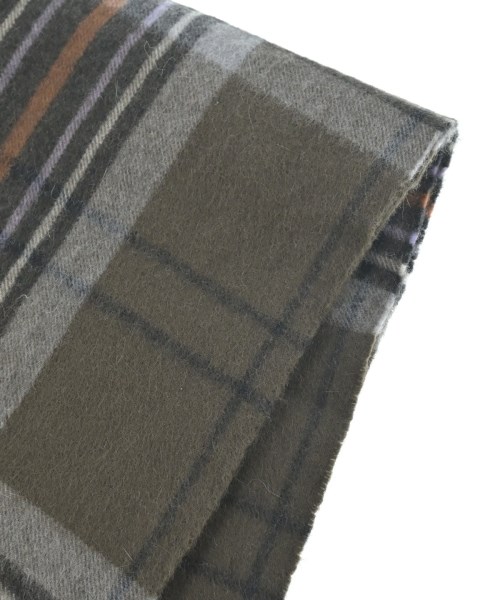 BEGG & CO（ベグ　アンド　コー）ストール カーキ サイズ:- レディース/2200660628134