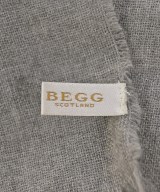 BEGG & CO（ベグ　アンド　コー）ストール グレー サイズ:- メンズ/2200691906089