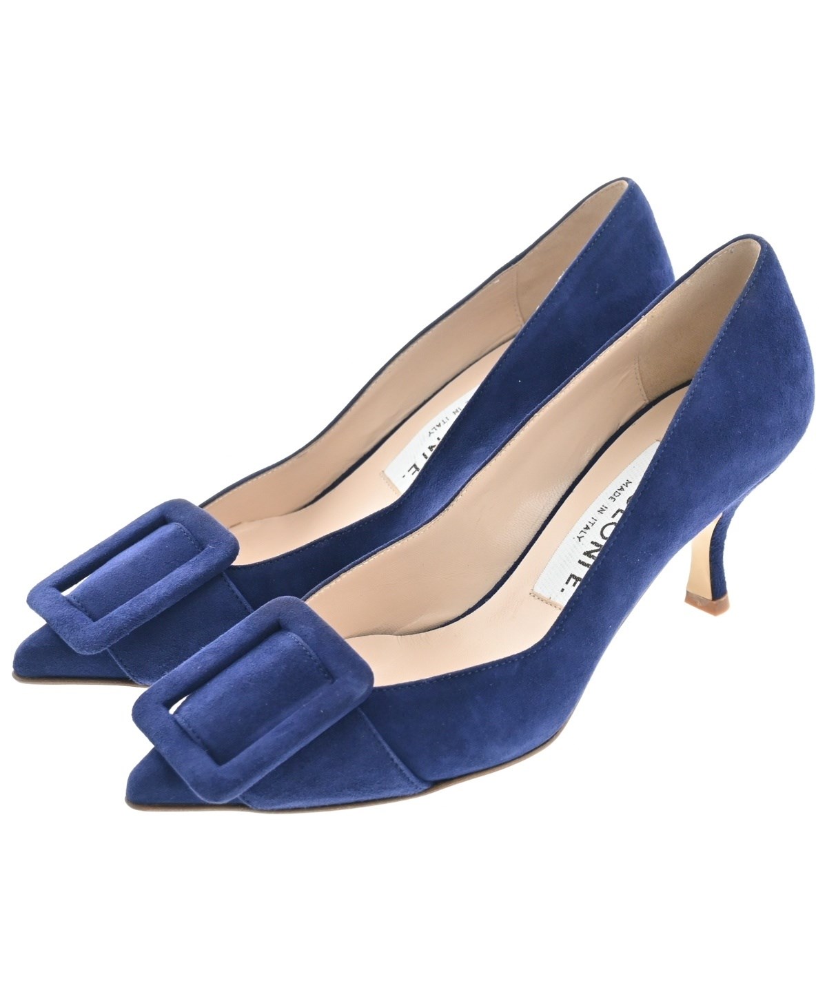 NEBULONI E（ネブローニ）パンプス 紺 サイズ:EU35(21.5cm位