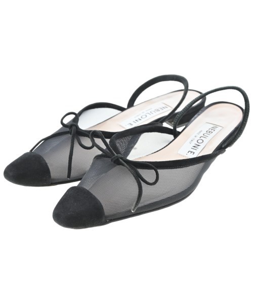 NEBULONI E(ネブローニ)サンダル 黒 サイズ:37(23.5cm位)/2200676803594