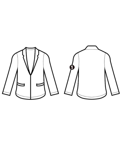 TAE ASHIDA（タエアシダ）ジャケット 黒 サイズ:7(S位) レディース/2200627224041