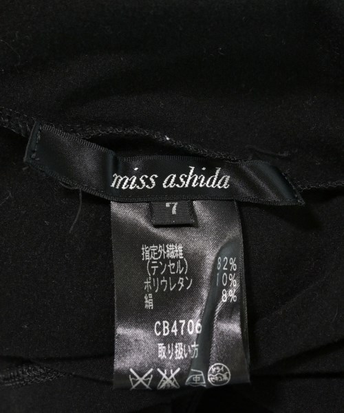 miss ashida（ミス　アシダ）Tシャツ・カットソー 黒 サイズ:7(S位) レディース/2200620761062