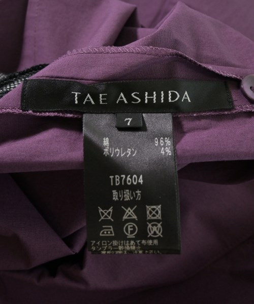 TAE ASHIDA（タエアシダ）ブラウス 紫 サイズ:7(S位) レディース/2200698740020