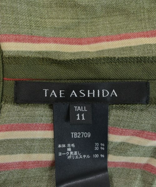 TAE ASHIDA（タエアシダ）ブラウス カーキ サイズ:11(L位) レディース/2200716759027