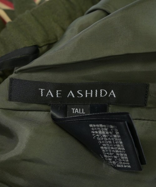 TAE ASHIDA（タエアシダ）ロング・マキシ丈スカート カーキ サイズ:11(L位) レディース/2200716759034