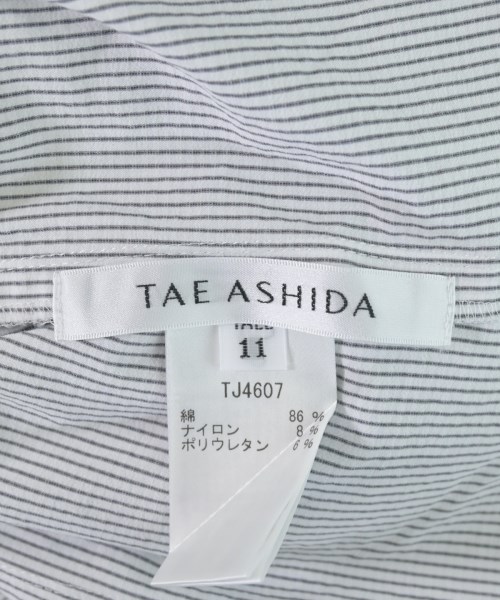 TAE ASHIDA（タエアシダ）ノーカラージャケット 白 サイズ:11(L位) レディース/2200677420172