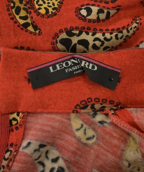 LEONARD FASHION（レオナール　ファッション）Tシャツ・カットソー 赤 サイズ:L レディース/2200640441029