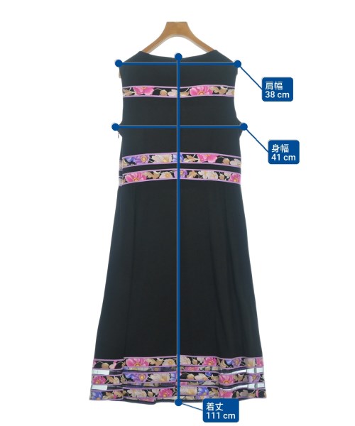 LEONARD FASHION（レオナール　ファッション）ワンピース 黒 サイズ:42(M位) レディース/2200626218072