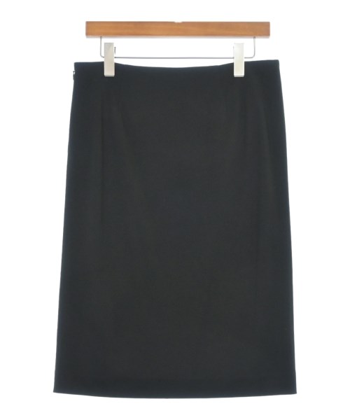 LEONARD FASHION（レオナール　ファッション）ひざ丈スカート 黒 サイズ:42(M位) レディース/2200627873065