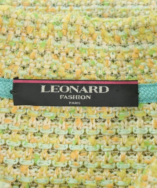 LEONARD FASHION（レオナール　ファッション）カーディガン 黄 サイズ:LL レディース/2200608584034