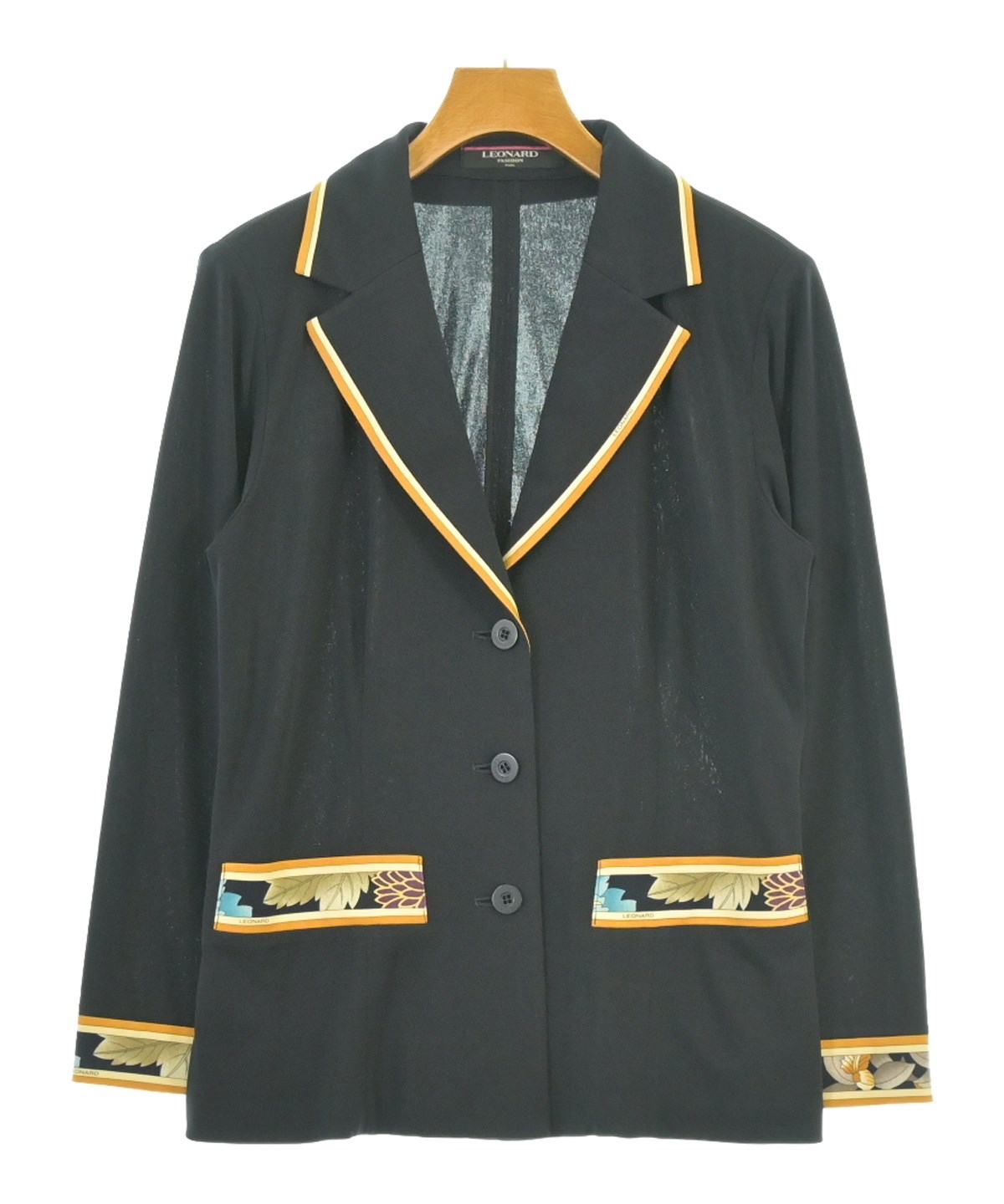 LEONARD FASHION（レオナール ファッション）ジャケット 紺 サイズ:LL