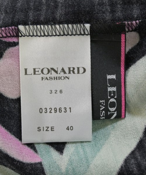 LEONARD FASHION（レオナール　ファッション）Tシャツ・カットソー 黒 サイズ:40(M位) レディース/2200674708037