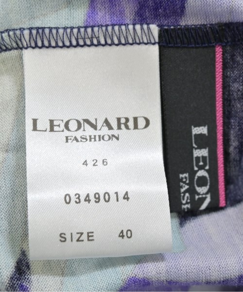 LEONARD FASHION（レオナール　ファッション）Tシャツ・カットソー 紫 サイズ:40(M位) レディース/2200674708044