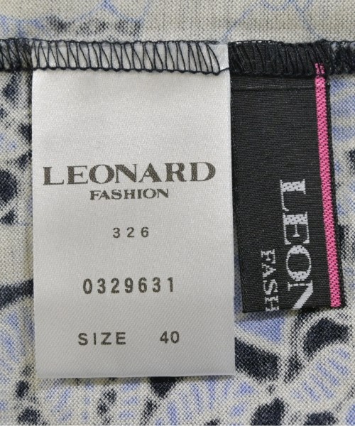 LEONARD FASHION（レオナール　ファッション）Tシャツ・カットソー 黒 サイズ:40(M位) レディース/2200674708051