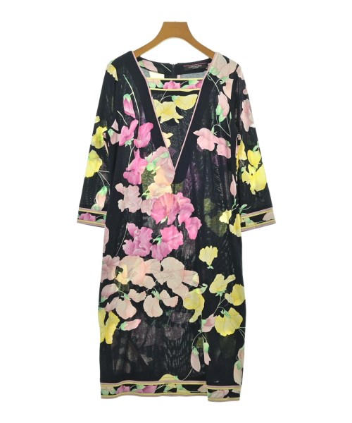 LEONARD FASHION(レオナール　ファッション)ワンピース 紺 サイズ:40(M位)/2200676741018