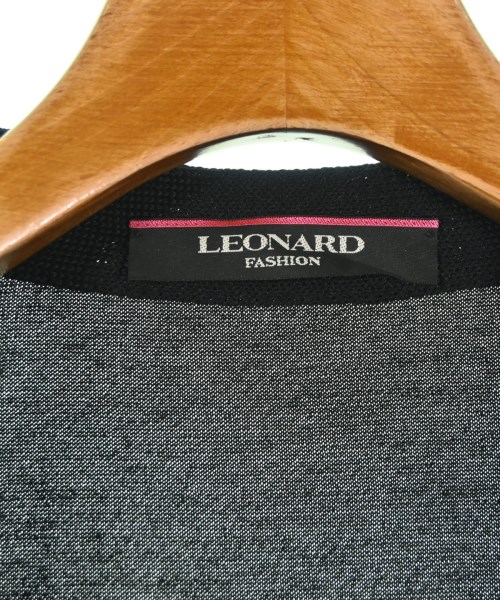 LEONARD FASHION（レオナール　ファッション）カーディガン 黒 サイズ:42(M位) レディース/2200676741032